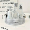 Axyaa Rotating Perfume & Makeup Organizer for Cosmetic Desktop Storage and Display