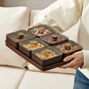 Axyaa Plastic Storage Tray for Snacks and Dried Fruits