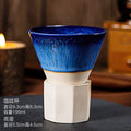 Axyaa Retro Coarse Pottery Coffee Cup - Creative Kiln Ceramic Latte Cup