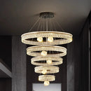 Axyaa Luxury LED Pendant Chandelier for Living & Dining Room Decor
