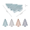 Axyaa Christmas Tree Snack Tray - Festive Tableware for Candy, Nuts, and Desserts