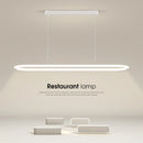 Axyaa Long Ring Pendant Lights for Modern Dining Room and Bar Counter