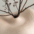 Geometric Abstract Ceramic Vase for Flower Arrangement by Axyaa