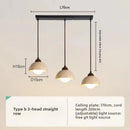 Axyaa Yellow Travertine Cave Stone Pendant Light - LED Hanging Lamp