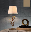 Axyaa Retro LED Table Lamp: Nordic Art for Living Room, Bedroom, Study