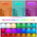 Axyaa Smart Wifi RGB Ceiling Light with App Control & Voice Assistant Integration