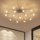 Axyaa Nordic Glass Starry Sky Ceiling Light - Modern Home Art Lighting