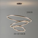 Axyaa Vintage Ring Pendant Ceiling Chandelier Light