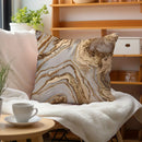Marble Texture Printed Pillowcase for Home Decor by Axyaa