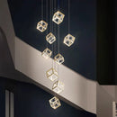 Axyaa LED Chandeliers for Modern Home Decor: Living Room Pendant Light Lamps