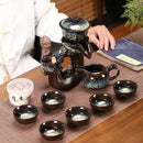 Axya Chinese Tea Set: Creative Kung Fu Teaset | High-End Tea Cup Set