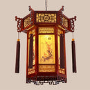 Axya Bamboo Lantern Pendant Light for Elegant Room and Restaurant Decor