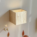 Axyaa LED Travertine Stone Wall Lamp for Indoor Living Room Decoration