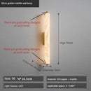 Axyaa Spanish Snowflake Marble LED Wall Lamp - Modern Luxury Lighting