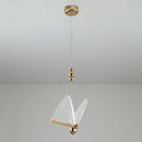 Axyaa Nordic Butterfly Pendant Light for Kitchen Dining Bedroom Decor