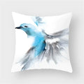 Axyaa Decorative Cushion Cover Throw Pillow 45*45 Sofa Flower Bird Animal Pillowcase