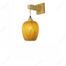 Axyaa LED Rattan Wall Lamp for Living Room & Bedroom Decor