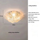 Axyaa Modern Glass Flower LED Chandelier for Home Living Room Bedroom Decor