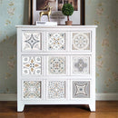 Axyaa Vintage Mediterranean Blue Waterproof Wall Tile Sticker