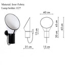 Axyaa Nordic LED Wall Light for Home Decor