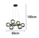 Axyaa LED Chandeliers for Modern Living Room Indoor Lighting