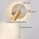 Axyaa LED Wall Lamp Bedroom Bedside Up Down Rotate Stair Light