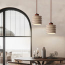 Axyaa Yellow Cave Stone Chandelier Retro Pendant Lamp