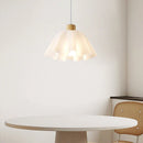 Axyaa White Flower Pendant Light, E27 Base for Hallway, Kitchen, Bedroom