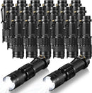 Axya Mini Q5 LED Flashlight: Compact, Waterproof, 3 Modes Zoom Torch