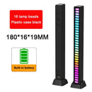Axyaa RGB LED Music Sound Control Strip Light for Bar Car Room TV Gaming