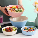 Axyaa Wheat Straw Dining Set: Bowls, Plates & Utensils