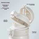 Axyaa Stainless Steel Insulated Straw Cup for Kids and Women in Large Capacity