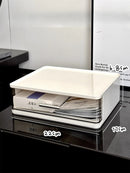 Axyaa Makeup Storage Box with Transparent Drawers for Cosmetics Organization