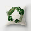 Axyaa Geometric Leaves Pillowcase 45x45cm Home Sofa Decoration