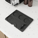 Axyaa Silicone Coffee Machine Mat for Anti-Skid Insulation & Drain Protection