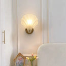 Axyaa Elegant Crystal Shell Wall Lamp for Bedroom & Living Room
