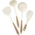 Silicone Kitchen Utensils Set by Axyaa - Non-stick Cooking Tools - Heat-resistant & Durable