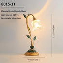Axyaa French Pastoral LED Flower Table Lamp for Home Decor