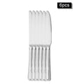 Axyaa Stainless Steel Tableware Set - Knife, Fork, Spoon & Steak Set