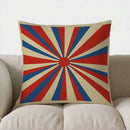 Axyaa Modern Black & White Striped Pillow Cover for Sofa, Bedroom, Car