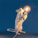 Axyaa Animal LED Table Lamp - Modern Mouse Cat Squirrel Night Light Fixture