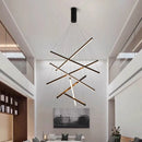 Axyaa Nordic Stair Chandelier Set for Living and Dining Room Lighting