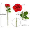 Axyaa Silk Rose Bouquet for Wedding Party Home Decor