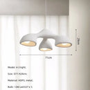 Axyaa Nordic Minimalist LED Chandelier for Home & Restaurant Lighting