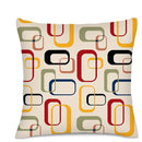Geometric Pattern Pillow Covers by Axyaa for Sofa, Bedroom, Car - Digital Print, Stylish