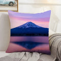Axyaa Kawaii Fuji Decor Pillowcase 40x40 45*45 Cushion Cover for Sofa & Bed Pillows