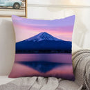 Axyaa Kawaii Fuji Decor Pillowcase 40x40 45*45 Cushion Cover for Sofa & Bed Pillows