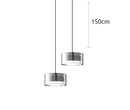 Axyaa Modern Pendant Light Chandelier for Indoor Dining Room Ceiling - LED Decorative Lighting