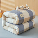 Axyaa Plaid Striped 100% Cotton Comforter Blanket for Warmth & Comfort