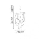 Axyaa Designer LED Chandelier Lamp for Living Room, Staircase, Bar & Clothes Shop